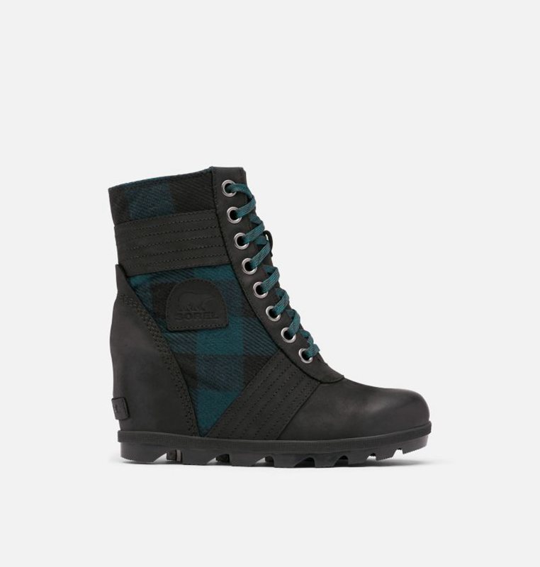 Sorel Kadın Lexie™ Boot - Takozlar Siyah/Mavi - 417-YRDZCL